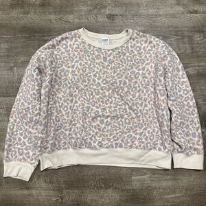 PINK By Victoria’s Secret Animal Print Crewneck Size XL